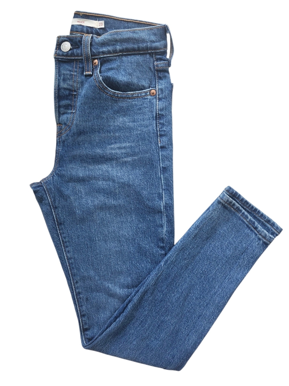 Levi's Wedgie Skinny Jeans | Big E Red Tab | Size 23